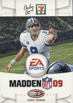 2008 Donruss 7-Eleven Madden 09 #1 Tony Romo Front