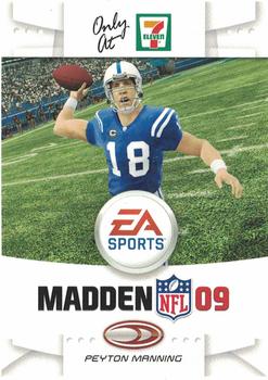 2008 Donruss 7-Eleven Madden 09 #2 Peyton Manning Front