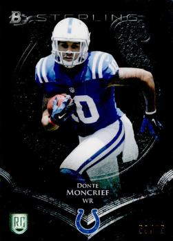 2014 Bowman Sterling - Black Refractors #89 Donte Moncrief Front