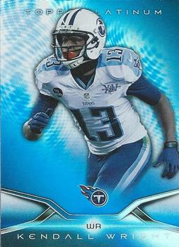 2014 Topps Platinum - Blue Wave Refractors #33 Kendall Wright Front