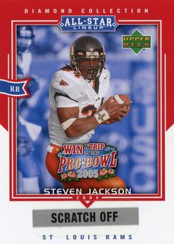 2004 Upper Deck Diamond Collection All-Star Lineup - Promo #AS6 Steven Jackson Front