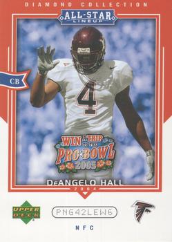 2004 Upper Deck Diamond Collection All-Star Lineup - Promo #AS11 DeAngelo Hall Front