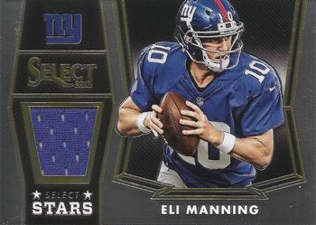 2014 Panini Select - Stars Jerseys #SS-EM Eli Manning Front
