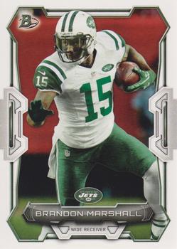 2015 Bowman #22 Brandon Marshall Front