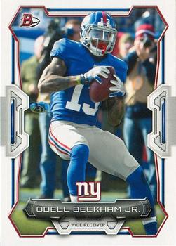 2015 Bowman #64 Odell Beckham Jr. Front