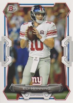 2015 Bowman #77 Eli Manning Front