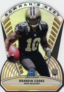 2014 Bowman Chrome - Bowman’s Best Die Cuts #BB-BC Brandin Cooks Front