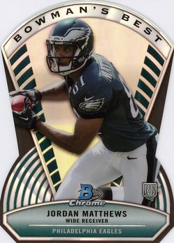 2014 Bowman Chrome - Bowman’s Best Die Cuts #BB-JMA Jordan Matthews Front