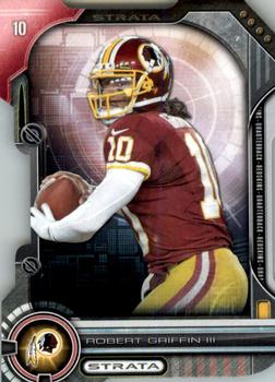 2014 Topps Strata - Quarterback Die Cuts #QDC-RG Robert Griffin III Front