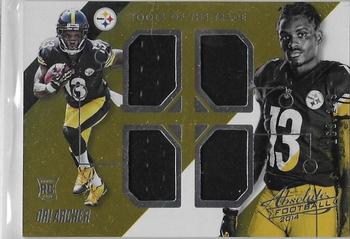 2014 Panini Absolute - Tools of the Trade Rookie Quad Jersey #Q-DAR Dri Archer Front