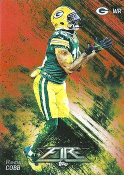2014 Topps Fire - Flame Foil #33 Randall Cobb Front