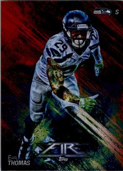 2014 Topps Fire - Flame Foil #85 Earl Thomas Front