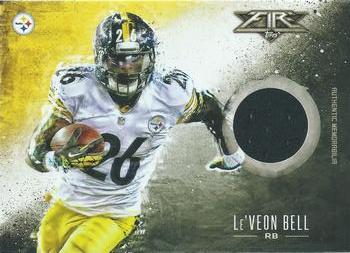 2014 Topps Fire - Fire Relics #FR-LB Le'Veon Bell Front