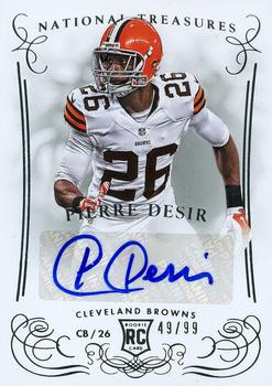 2014 Panini National Treasures #250 Pierre Desir Front