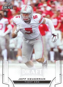 2015 Leaf Draft #29 Jeff Heuerman Front