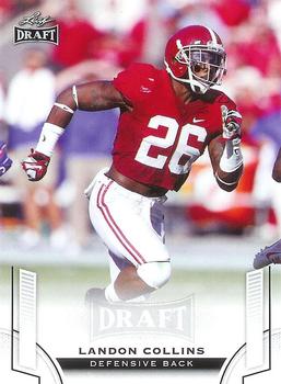 2015 Leaf Draft #36 Landon Collins Front