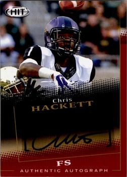 2015 SAGE HIT - Autographs Red #A120 Chris Hackett Front