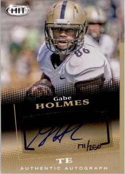 2015 SAGE HIT - Autographs Gold #A53 Gabe Holmes Front