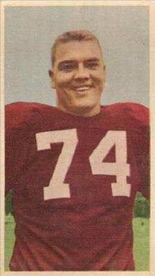 1954 Blue Ribbon Tea CFL #79 Doug McNichol Front