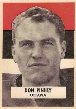 1959 Wheaties CFL #NNO Don Pinhey Front