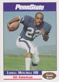 1991-92 Front Row Penn State Nittany Lions All-Americans #28 Lydell Mitchell Front