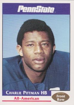 1991-92 Front Row Penn State Nittany Lions All-Americans #34 Charlie Pittman Front
