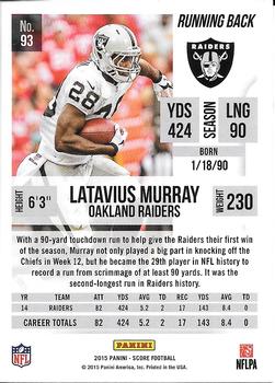 2015 Score #93 Latavius Murray Back