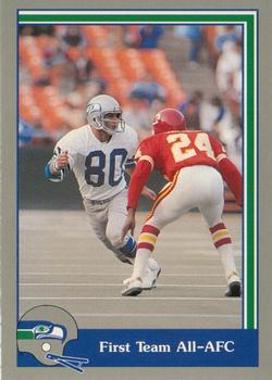 1989 Pacific Steve Largent #24 First Team All-AFC Front