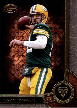 2015 Topps Triple Threads #3 Aaron Rodgers Front