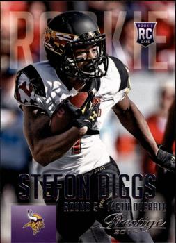 2015 Panini Prestige #285a Stefon Diggs Front
