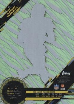 2015 Topps High Tek #25 Aaron Rodgers Back