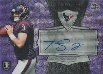 2014 Bowman Sterling - Autographed Purple Wave Refractors #APW-TS Tom Savage Front