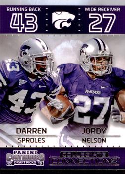 2015 Panini Contenders Draft Picks - Collegiate Connections #16 Darren Sproles / Jordy Nelson Front