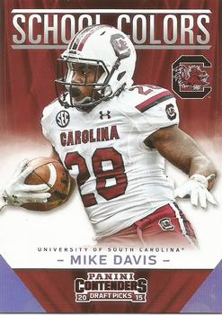 2015 Panini Contenders Draft Picks - School Colors #18 Mike Davis Front