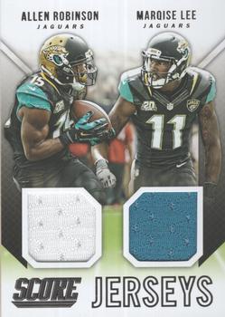 2015 Score - Dual Jerseys #DJ-JAX Allen Robinson / Marqise Lee Front