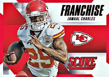2015 Score - Franchise Red #16 Jamaal Charles Front