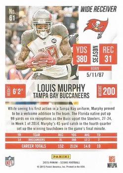 2015 Score - Red Zone #61 Louis Murphy Back