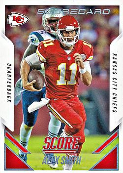 2015 Score - Scorecard #201 Alex Smith Front