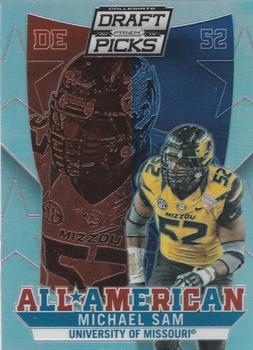 2015 Panini Prizm Collegiate Draft Picks - All Americans #25 Michael Sam Front