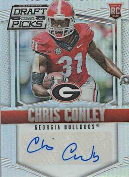 2015 Panini Prizm Collegiate Draft Picks - Autographs Prizms #184 Chris Conley Front