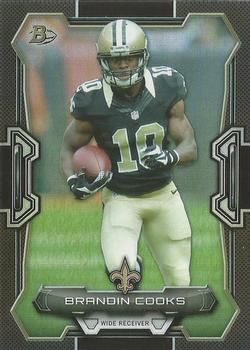 2015 Bowman - Veterans Rainbow Black #71 Brandin Cooks Front