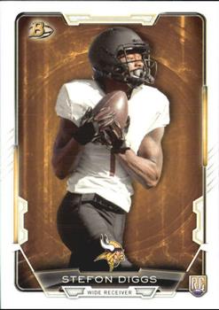 2015 Bowman - Rookies #50 Stefon Diggs Front