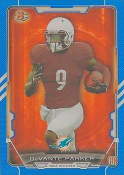 2015 Bowman - Rookies Blue #47 DeVante Parker Front