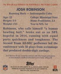 2015 Bowman - '48 Bowman Minis #BM-JR Josh Robinson Back