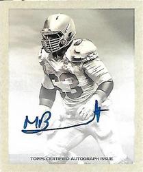 2015 Bowman - '48 Bowman Mini Autographs #BMA-MBE Michael Bennett Front