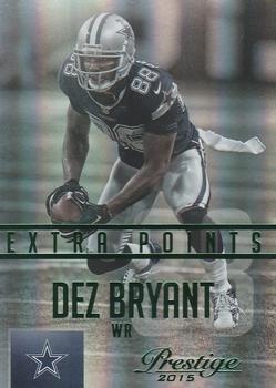 2015 Panini Prestige - Extra Points Green #35 Dez Bryant Front