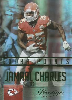 2015 Panini Prestige - Extra Points Green #167 Jamaal Charles Front