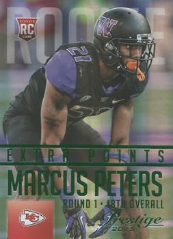 2015 Panini Prestige - Extra Points Green #265 Marcus Peters Front