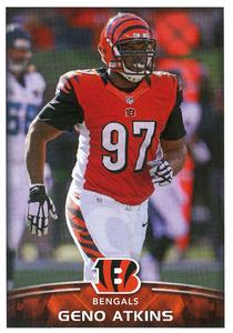 2015 Panini NFL Sticker Collection #96 Geno Atkins Front