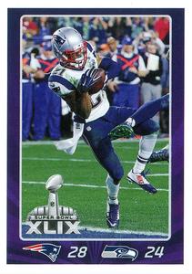2015 Panini NFL Sticker Collection #469 Super Bowl XLIX Front